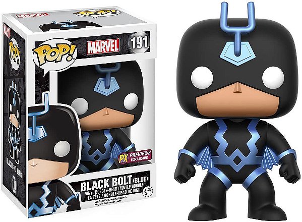 Funko Pop! Marvel Black Bolt (Blue) 191 Exclusivo
