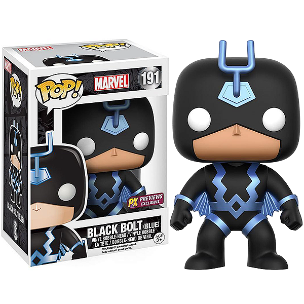 Funko Pop! Marvel Black Bolt (Blue) 191 Exclusivo