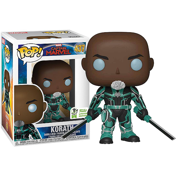 Funko Pop! Marvel Capita Marvel / Captain Marvel korath 437 Exclusivo
