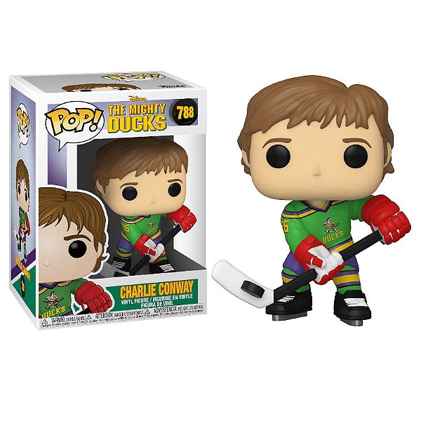 Funko Pop! Filmes The Mighty Ducks Charlie Conway 788
