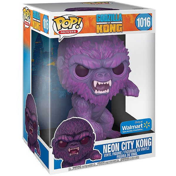 Funko Pop! Godzilla Vs Kong Neon City Kong 1016 Exclusivo