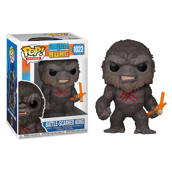 Funko Pop! Filme Godzilla Vs Kong Battle Scarred Kong 1022