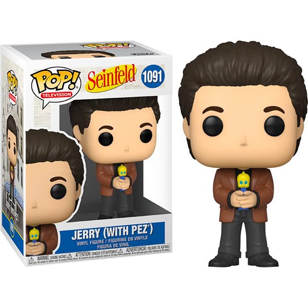 Funko Pop! Television Seinfeld Jerry With Pez 1091 Exclusivo