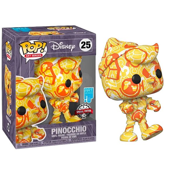 Funko Pop! Art Series Disney Pinoquio / Pinocchio 25 Exclusivo