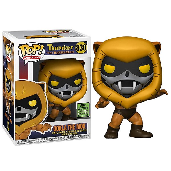 Funko Pop! Animation Thundarr The Barbarian Ookla The Mok 830 Exclusivo
