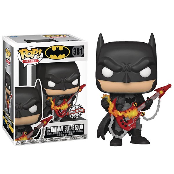 Funko Pop! DC Comics Batman (Guitar Solo) 381 Exclusivo