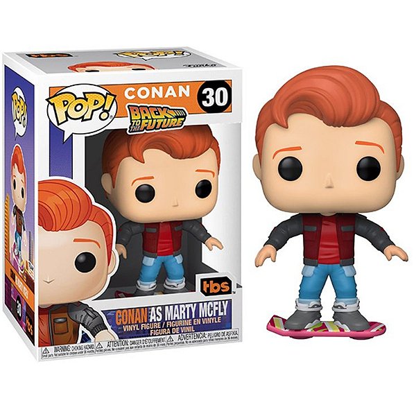 Funko Pop! Conan O Brien Conan As Marty MCFLY 30