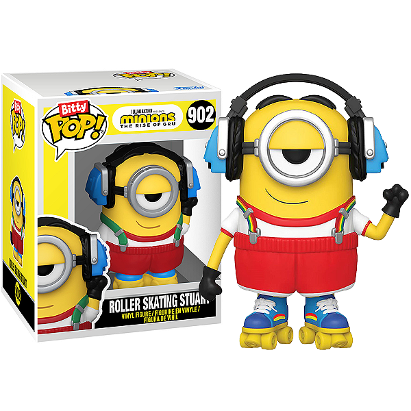 Funko pop! Filme Minions Roller Skating Stuart 902