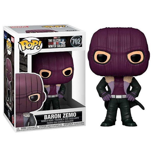Funko Pop! Marvel The Falcon & Winter Soldier Baron Zemo 702