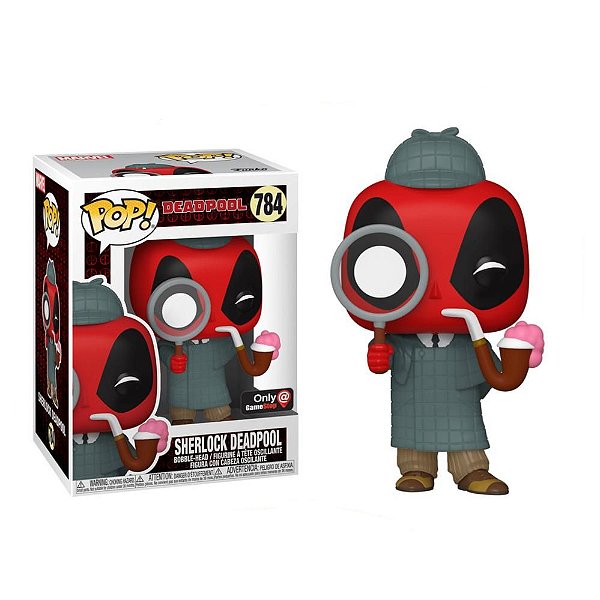 Funko Pop! Marvel Deadpool Sherlock Deadpool 784 Exclusivo