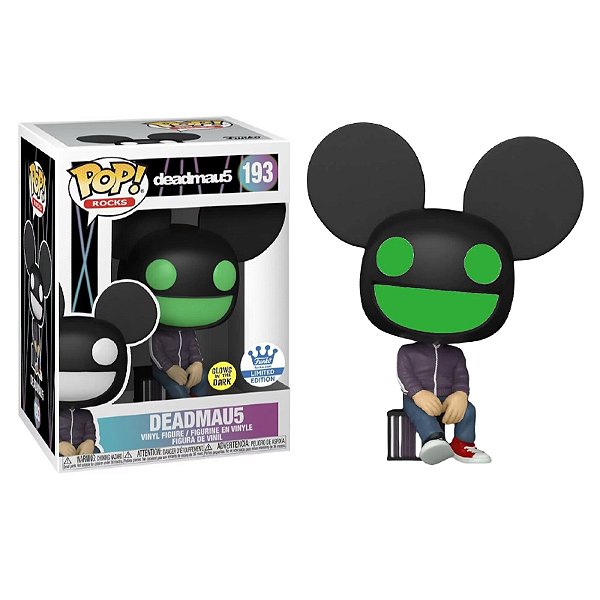 Funko Pop! Rocks Deadmau5 193 Exclusivo Glow