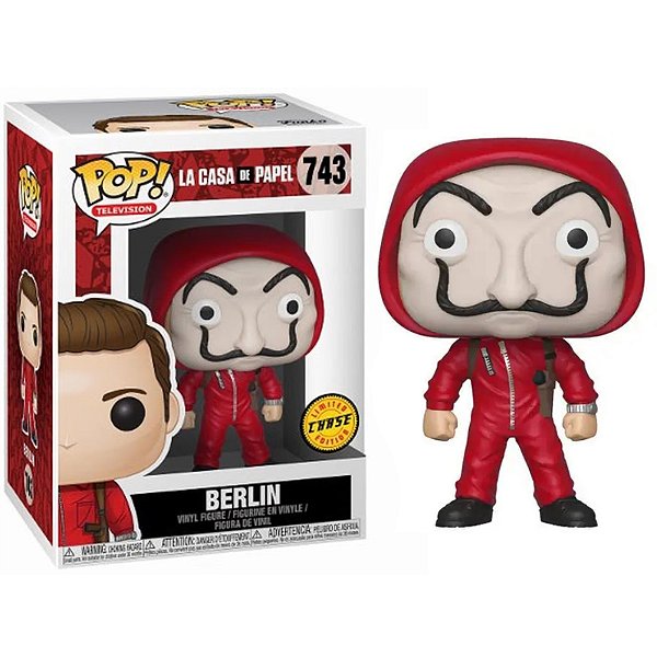 Funko Pop! Television La Casa De Papel Berlin 743 Exclusivo Chase