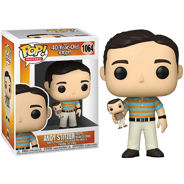 Funko Pop! Filme O Virgem de 40 Anos Andy Stitzer 1064