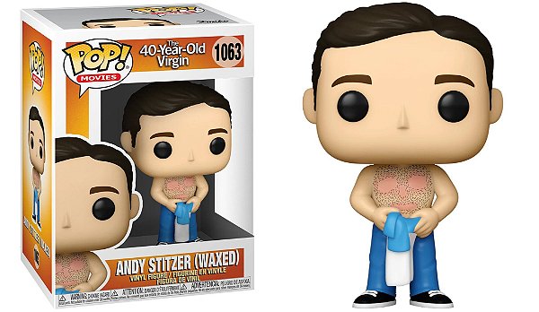 Funko Pop! The 40-Year-Old-Virgin Andy Stitzer Waxed 1063