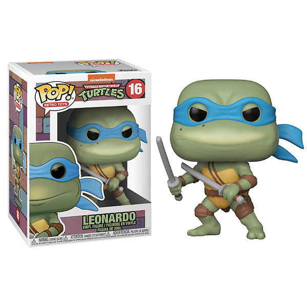Funko Pop! Retro Toys As Tartarugas Ninjas Leonardo 16