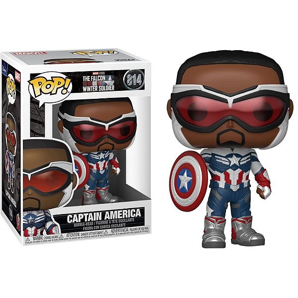 Funko Pop! Marvel The Falcon & Winter Soldier Captain America 814