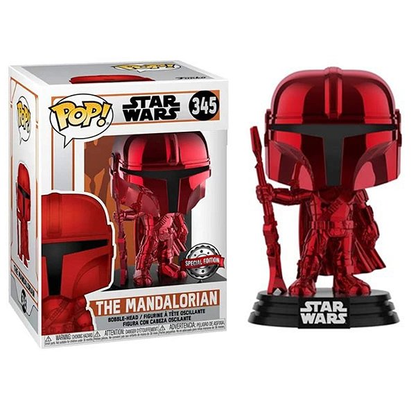 Funko Pop! Television Star Wars The Mandalorian 345 Exclusivo