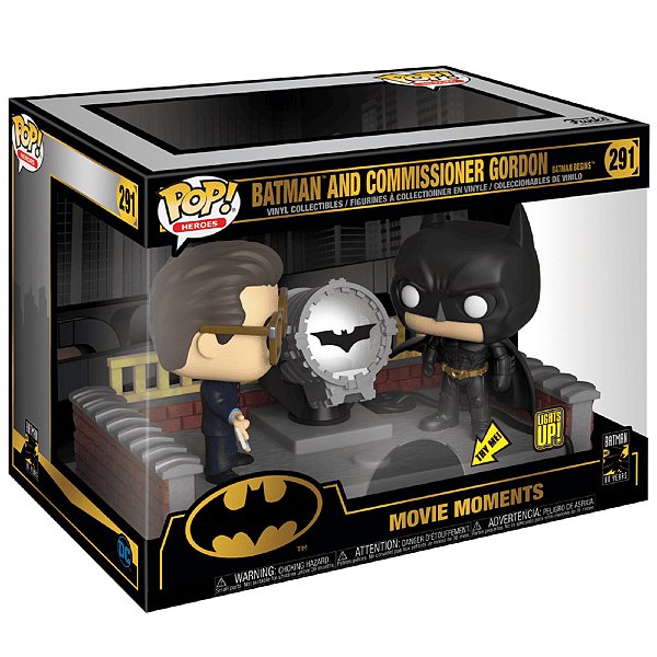 Funko Pop! Heroes Dc Comics Batman And Comissioner Gordon 291