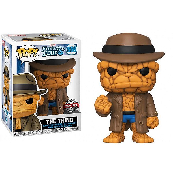 Funko Pop! Marvel Fantastic Four / Quarteto Fantastico The Thing 556 Exclusivo