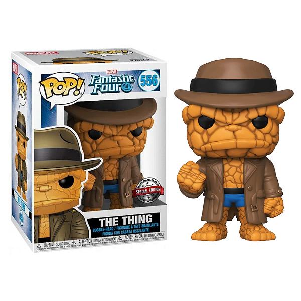 Funko Pop! Marvel Quarteto Fantastico The Thing 556 Exclusivo