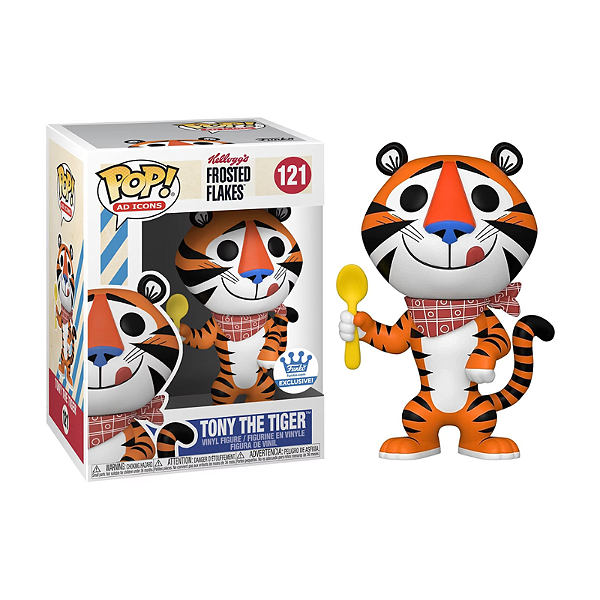 Funko Pop! Ad Icons Kellogs Sucrilhos Frosted Flakes Tony The Tiger 121 Exclusivo