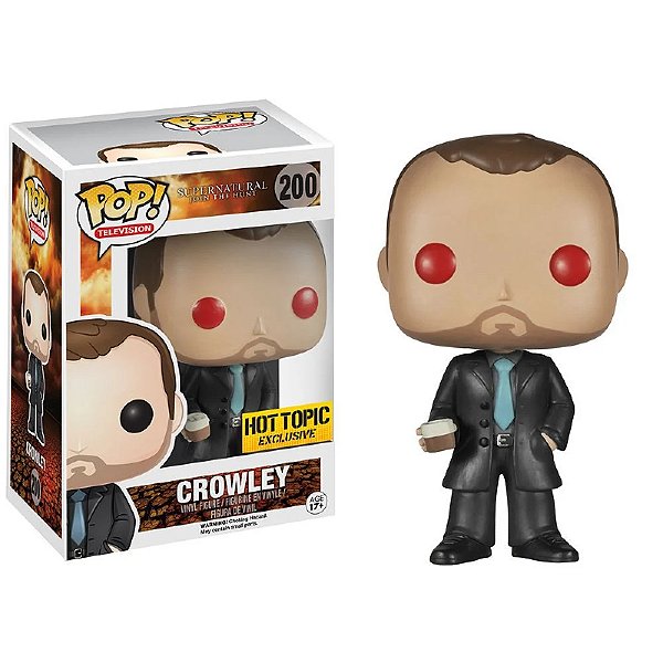 Funko Pop! Television Supernatural Crowley 200 Exclusivo