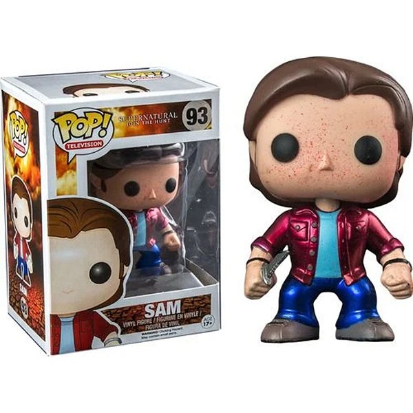 Funko Pop! Television Supernatural Sam 93 Exclusivo Metallic
