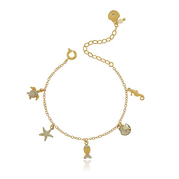 PULSEIRA INFANTIL FUNDO DO MAR