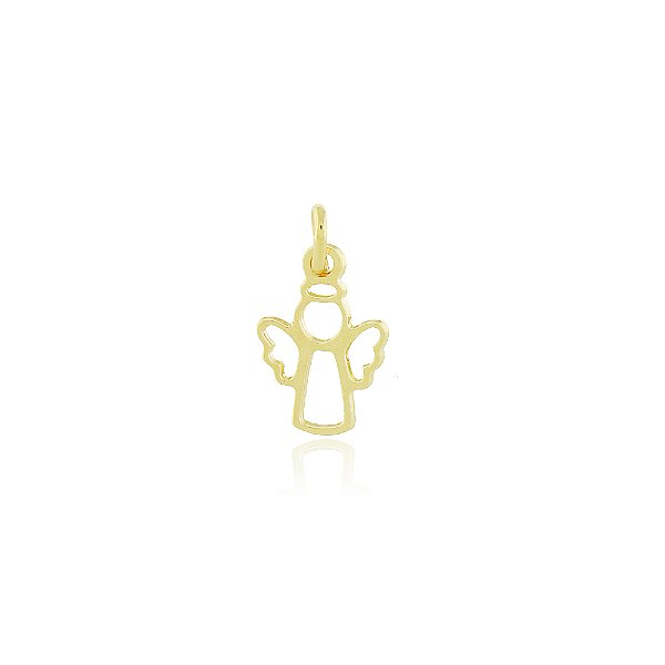 PINGENTE ANJO BANHADO A OURO 18K