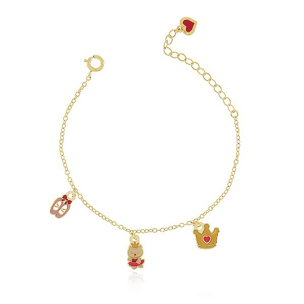 PULSEIRA INFANTIL GATINHA BAILARINA