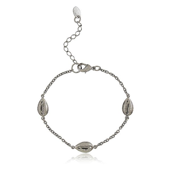 PULSEIRA BÚZIOS BANHADA EM RÓDIO NEGRO