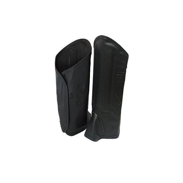 Perneira roçador MOD COMBATE 05 com 3 talas - Fechamento Velcro