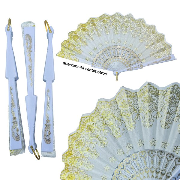 LEQUE P - DETALHES DOURADOS - UNIDADE