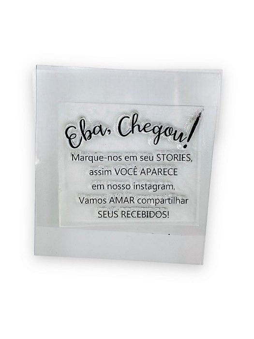 CARIMBO EBA CHEGOU !!!