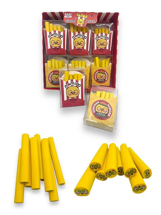 BORRACHA BATATA FRITA - UNIDADE
