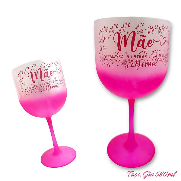 TAÇA JATEADA GIM - PLASTICO