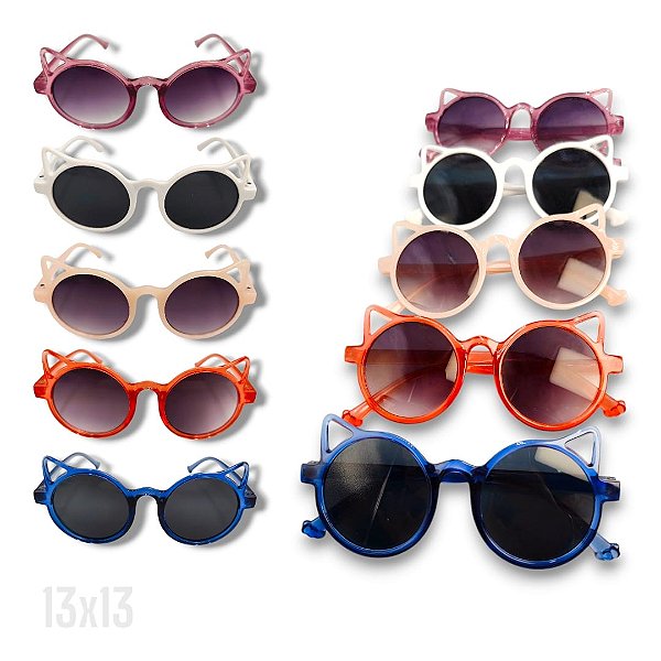 OCULOS INFANTIL GATINHO - UNIDADE MODELOS DIVERSOS
