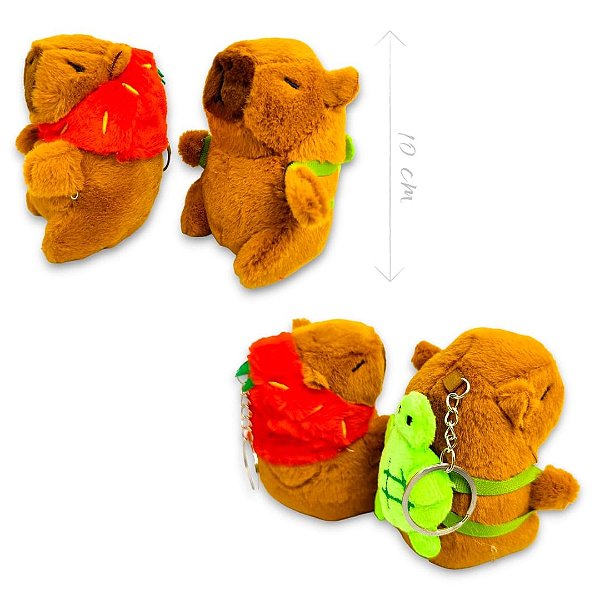 CHAVEIRO 10 CM CAPIVARA BABY - UNIDADE