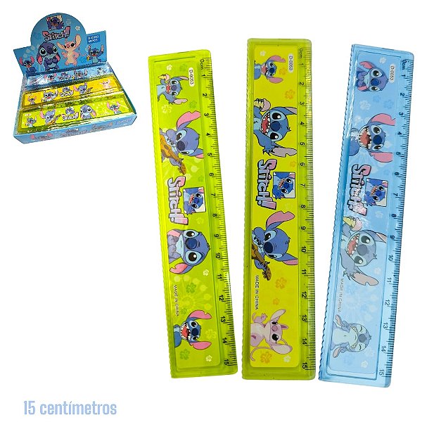 REGUA 15 CM STITCH - UNIDADE