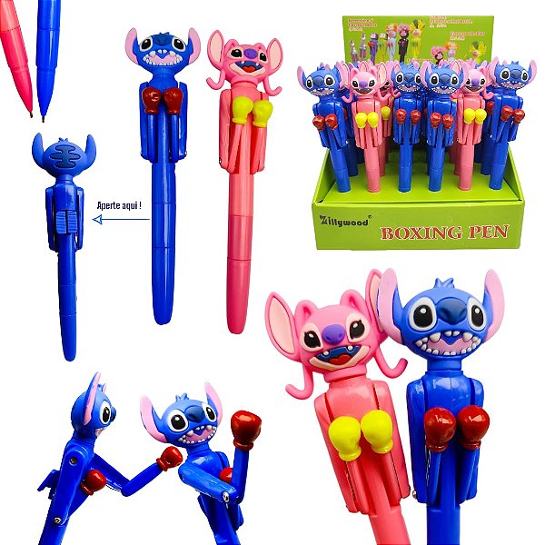 CANETA ESFEROGRAFICA STITCH LUTADOR