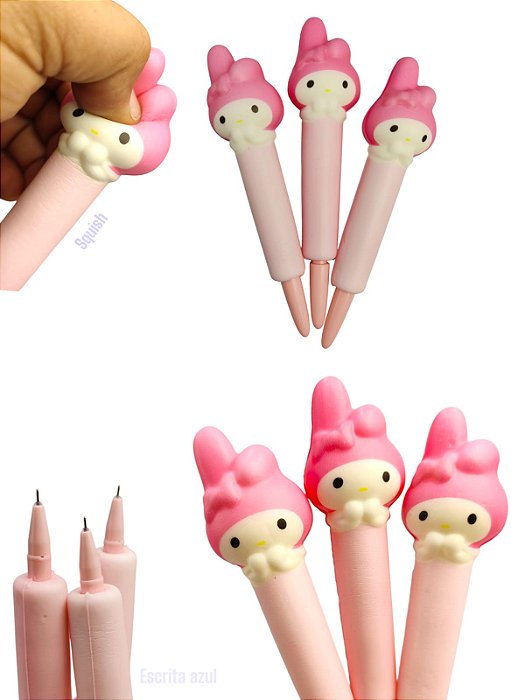 CANETA SQUISHY MY MELODY - UNIDADE
