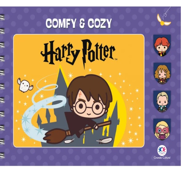 LIVRO DE COLORIR - CAPA DURA HARRY POTTER