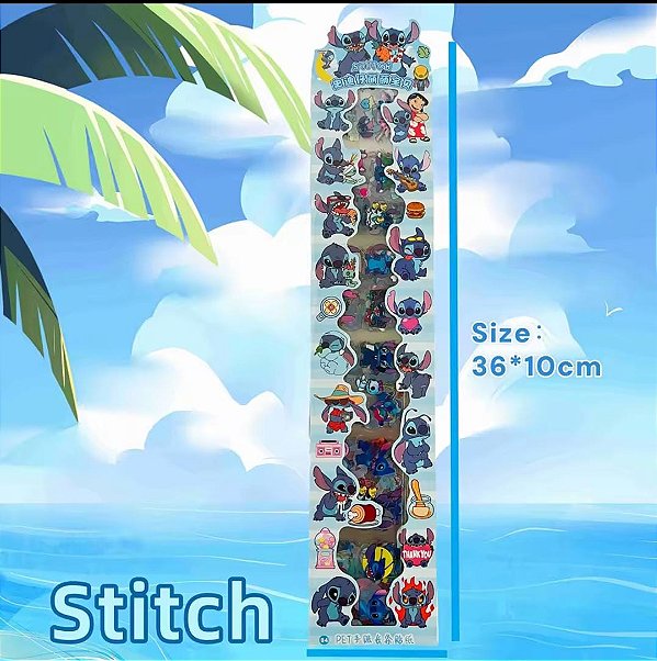 PACOTE COM MAIS DE 450 ADESIVOS ( STITCH)