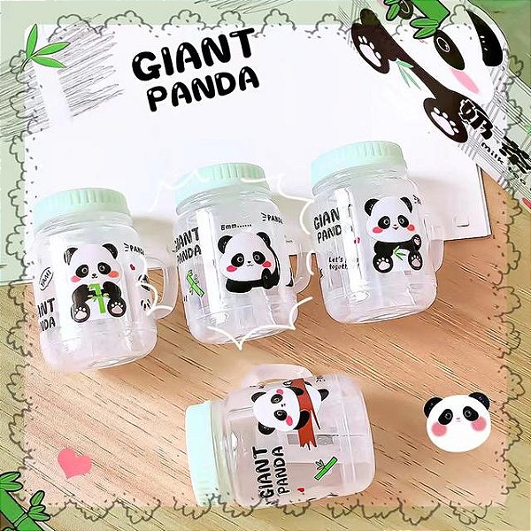 APONTADOR COPINHO PANDA- 4 PEÇAS