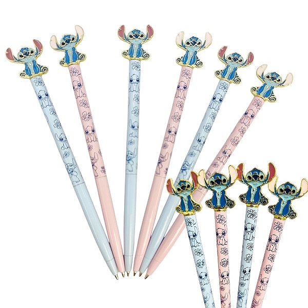 CANETA METAL LUXO STITCH - UNIDADE
