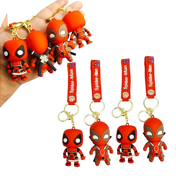 CHAVEIRO FUNKO DEADPOOL-  UNIDADE MODELOS DIVERSOS