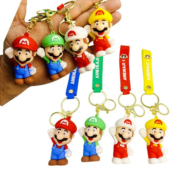 CHAVEIRO FUNKO MARIO / CORES DIVERSAS - UNIDADE