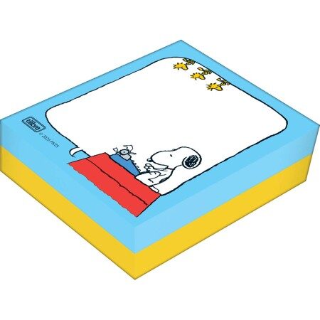 Bloco de Anotações Tilembrete Snoopy 80x91mm 100 Folhas