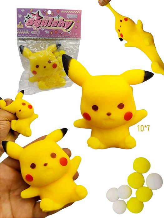 TABA SQUISHY PIKACHU 3D - UNIDADE