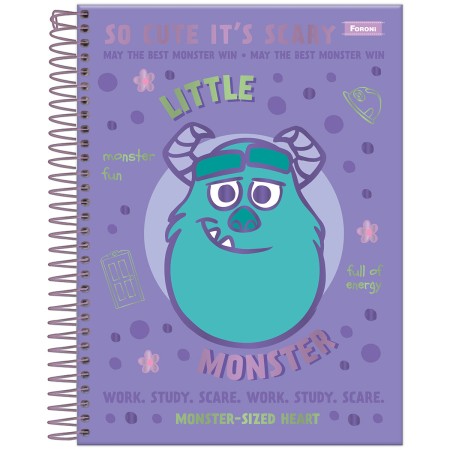 CADERNO PAPEL DE CARTA SULLEY - MONSTROS S/A - MODELOS DIVERSOS - UNIDADE